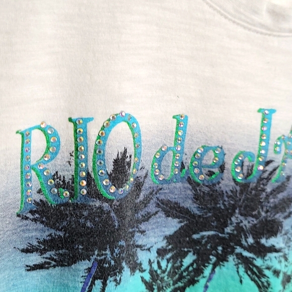 💥Style & Co 'Rio de Janeiro, Brasil' Tee Shirt - Picture 3 of 8